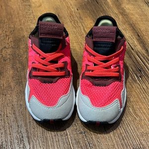 Toddler slip on Adidas tennis shoes